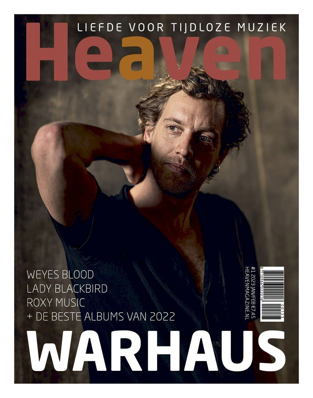 Heaven Magazine Netherlands 2023-01+02 Maarten Warhaus Roxy Music Original Print Issue