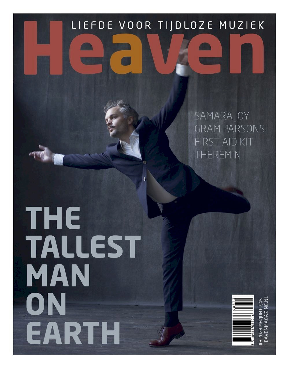 Heaven Rivista Paesi Bassi 2023-05+06 Kristian Matsson Samara Joy Gram Parsons Edizione originale
