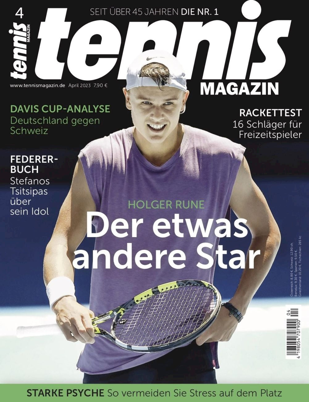 Tennis Magazin Deutschland 2023-04 Holger Rune