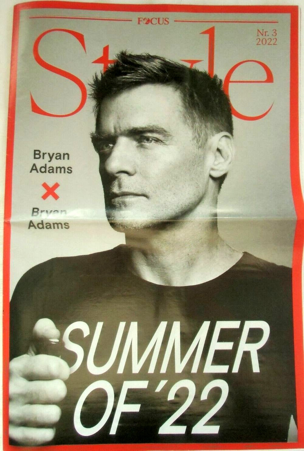 Focus Style Magazin Deutschland 2022-03 Bryan Adams