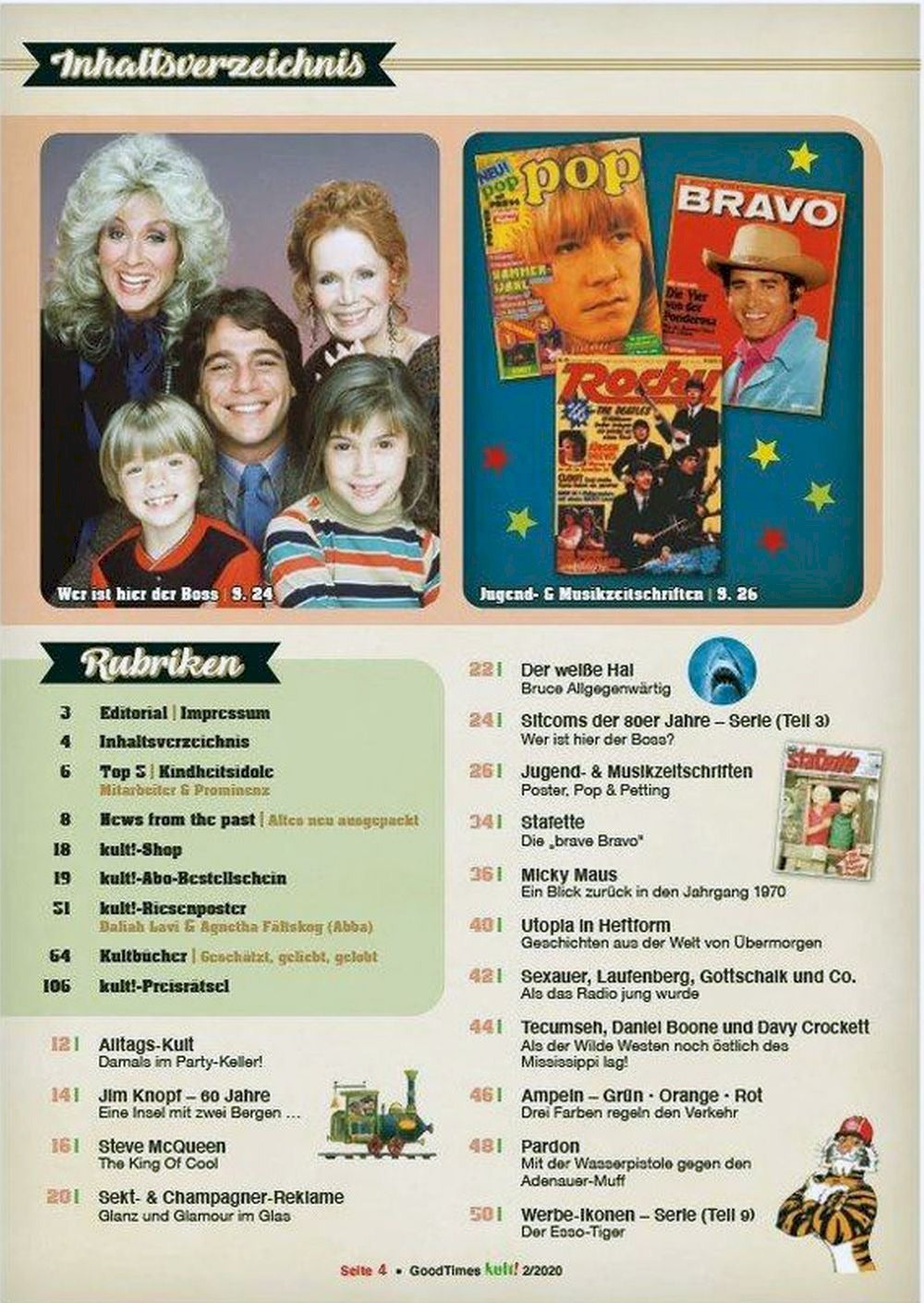 Kult Magazin Deutschland 2020 #22 Abba Steve McQueen