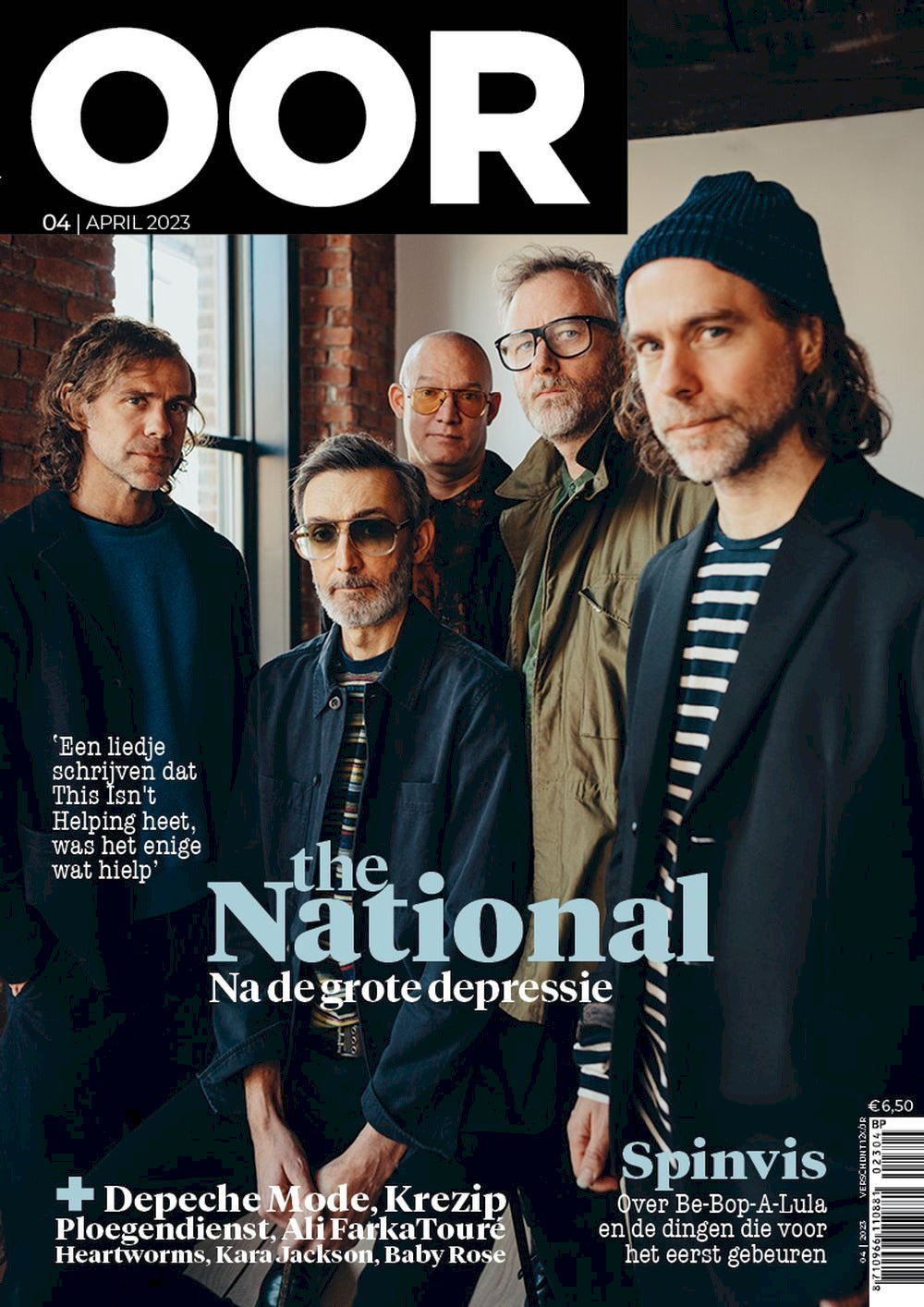 OOR Magazin Niederlande 2023-04 The National Depeche Mode Metallica Spinvis