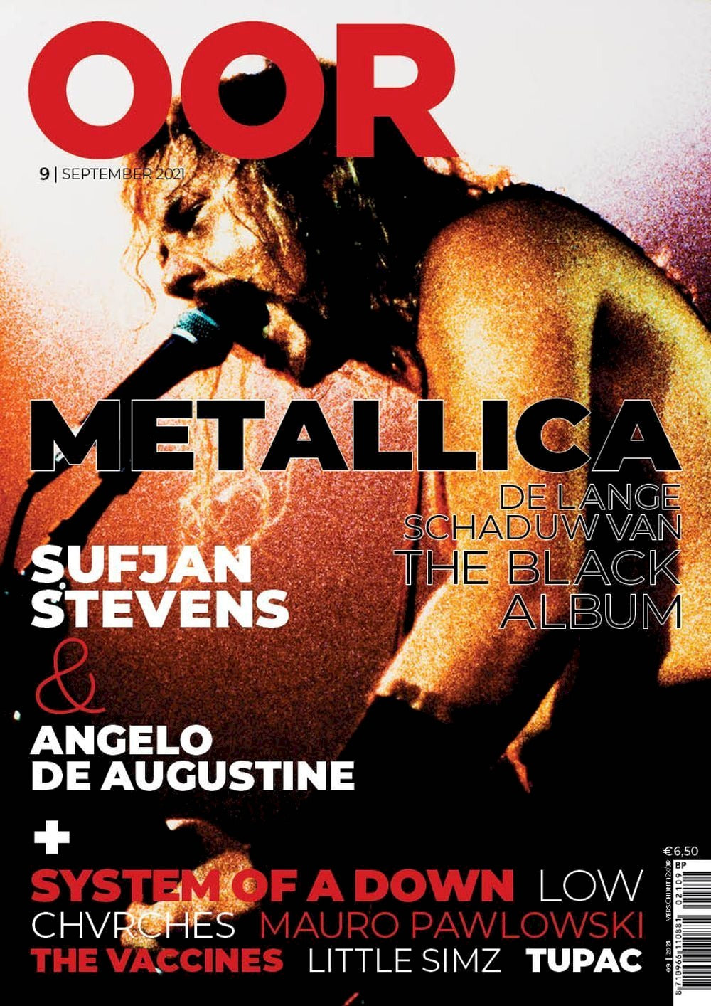 OOR Magazin Niederlande 2021-09 Metallica Tupac System Of A Down