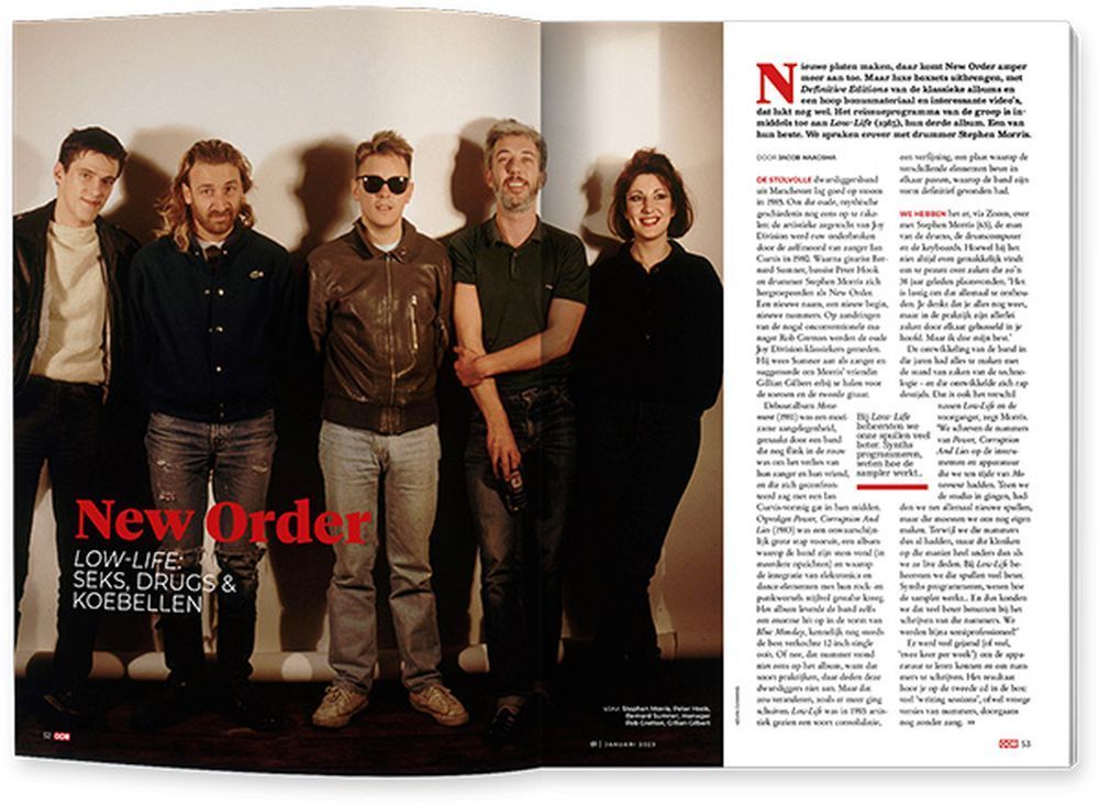 OOR Magazin Niederlande 2023-01 John Cale Bob Dylan New Order