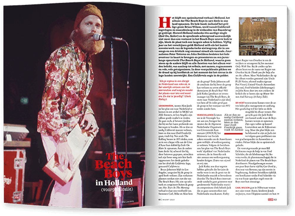 OOR Revista Países Bajos 2023-03 U2 The Edge The Beach Boys The Vices