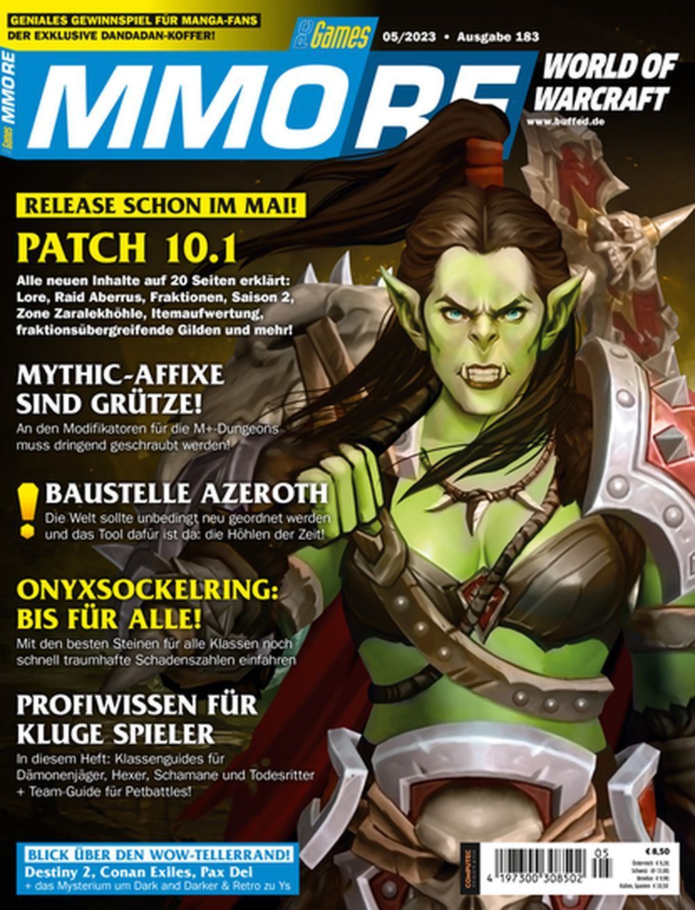 PC Games Mmore Magazin Deutschland 2023-05 WoW Dragonflight Lore