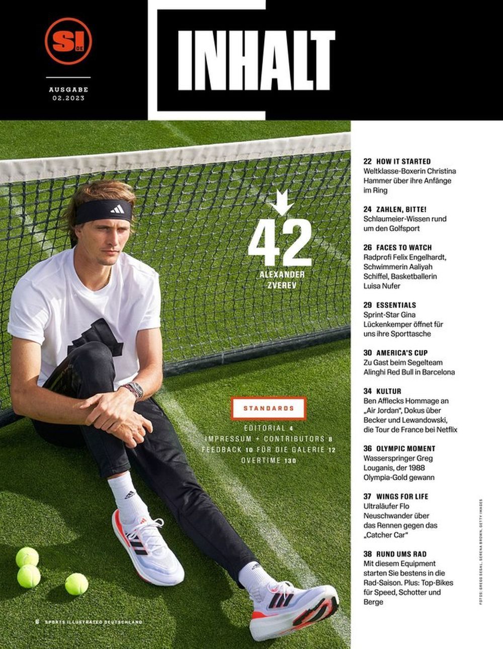Sports Illustrated Magazin Deutschland 2023-02 Alexander Zverev