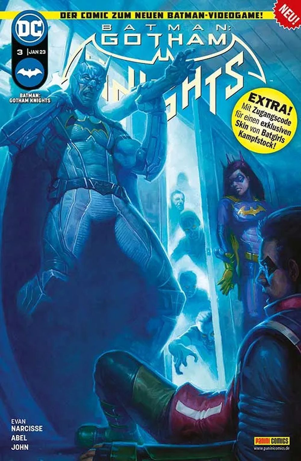 Batman Gotham Knights Magazin Deutschland 2022 #3 Batgirl Nightwing Robin