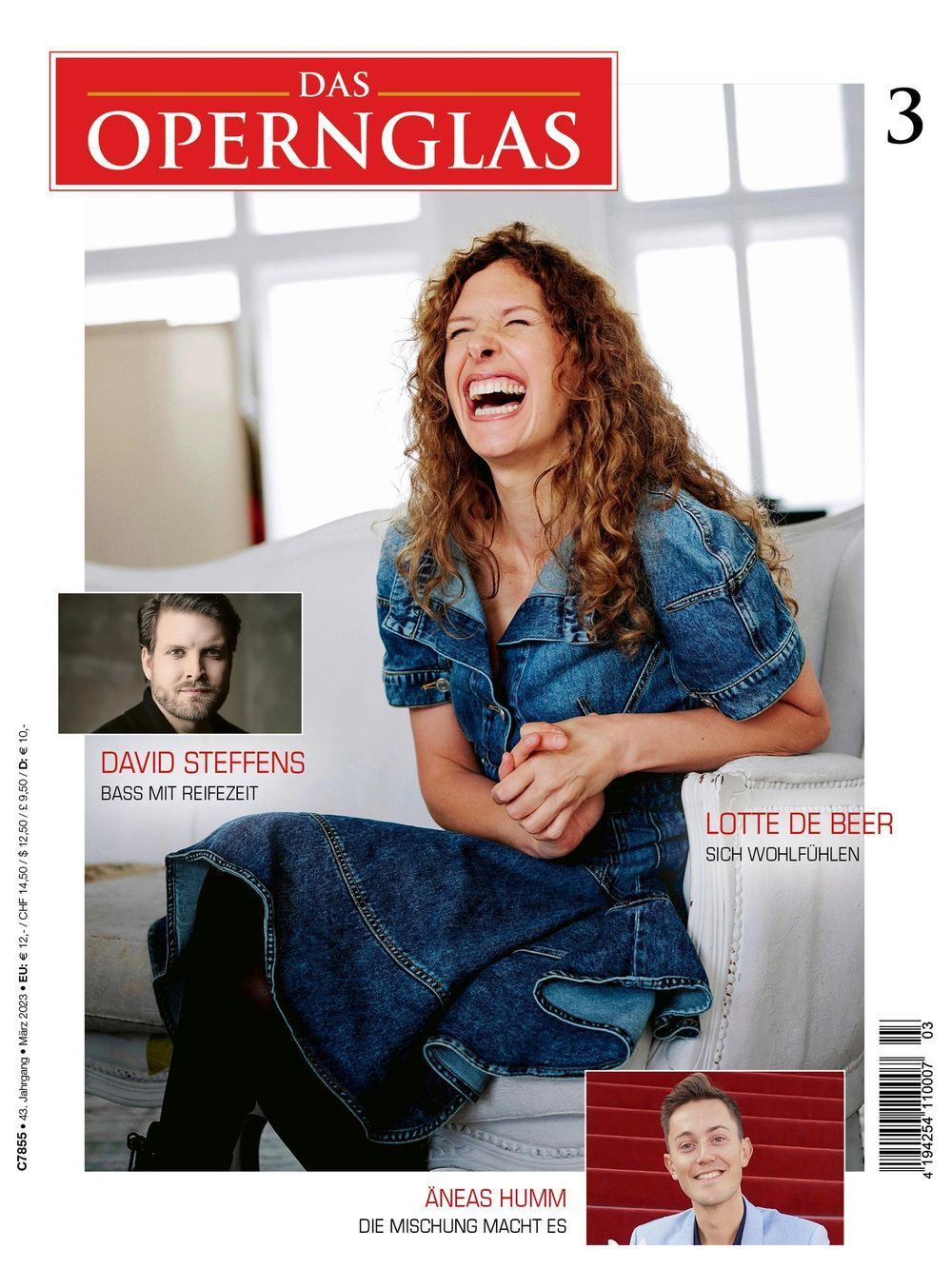 Das Opernglas Magazin Deutschland 2023-03 Lotte De Beer David Steffens Äneas Humm