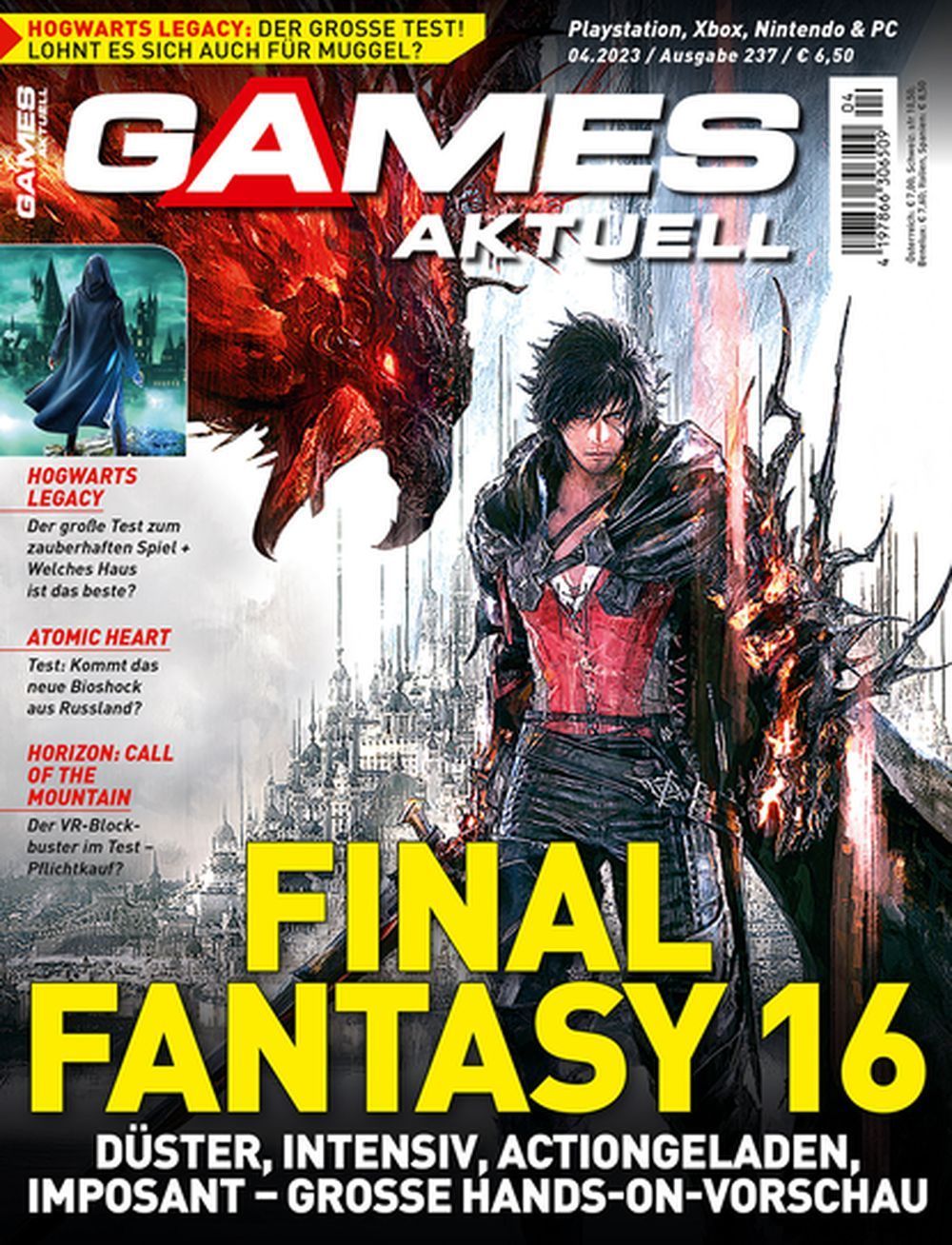 Games Aktuell Tijdschrift Duitsland 2023-04 – Final Fantasy – Originele uitgave
