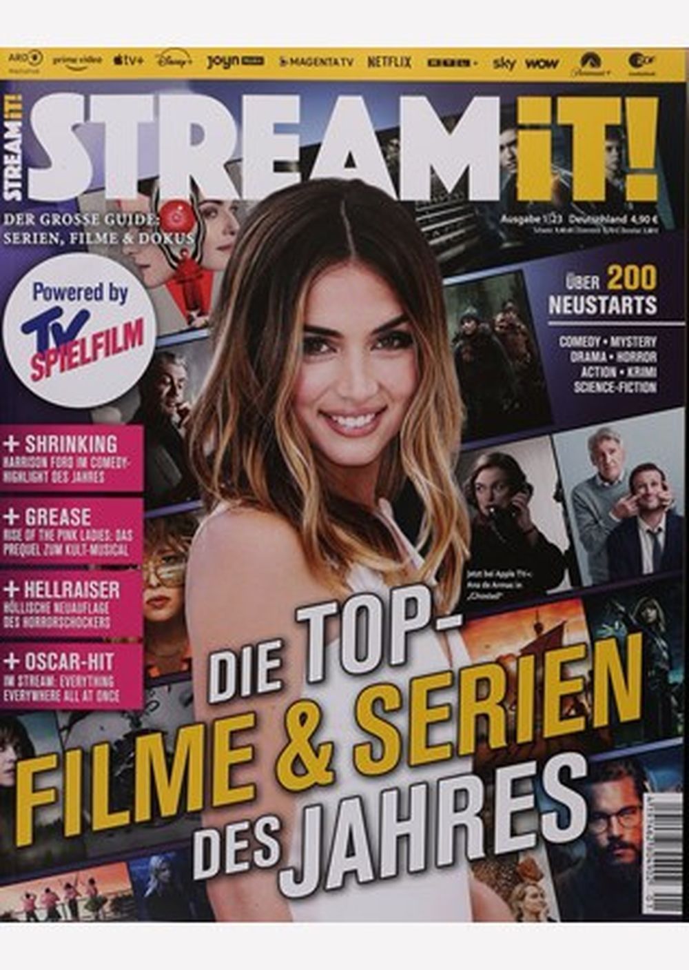 Stream It Rivista Germania 2023-01 Ana De Armas Edizione originale