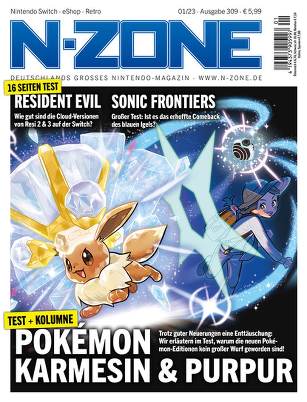 N-Zone Magasin Tyskland 2023-01 Originalutgåva