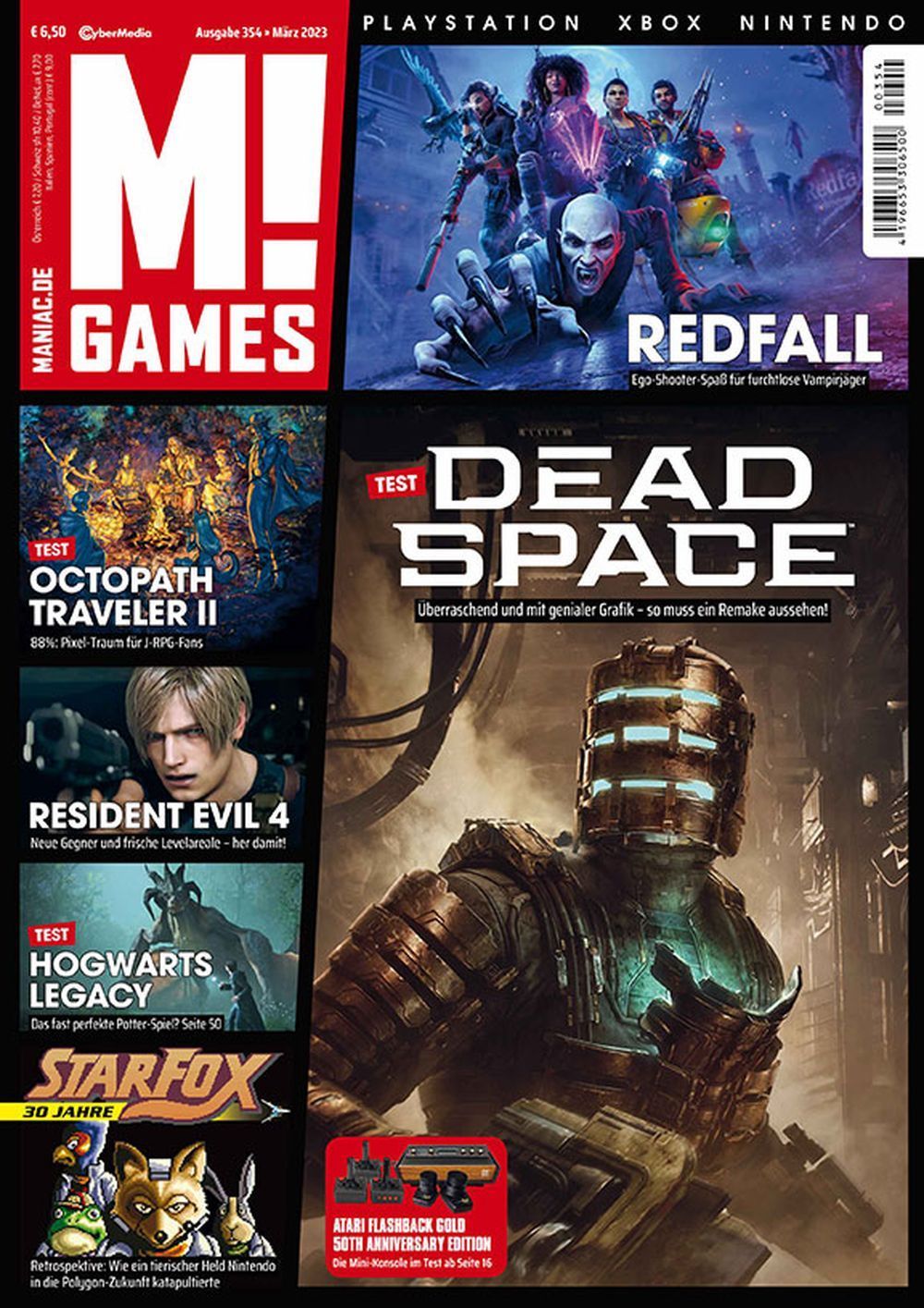 M Games Magazin Deutschland 2023 #354 Dead Space Redfall Star Fox