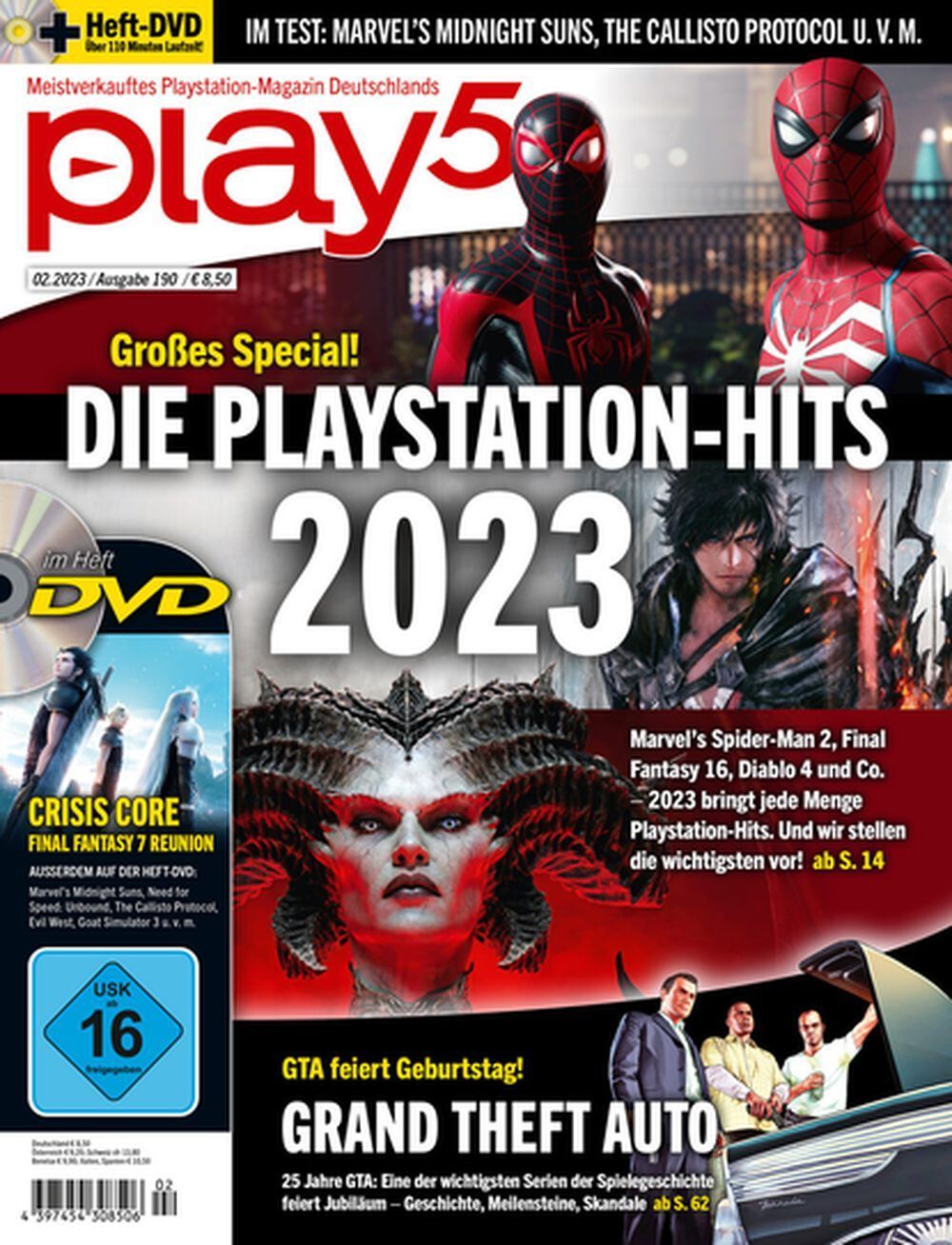 Play5 Rivista Germania 2023-02 Edizione originale