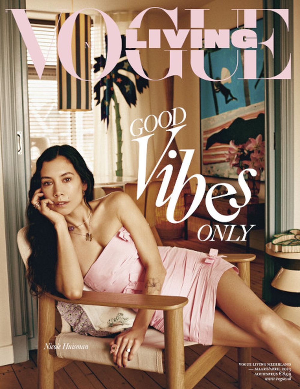 Vogue Living Magasin Nederlandene 2023-02 Nicole Huisman Originaludgave