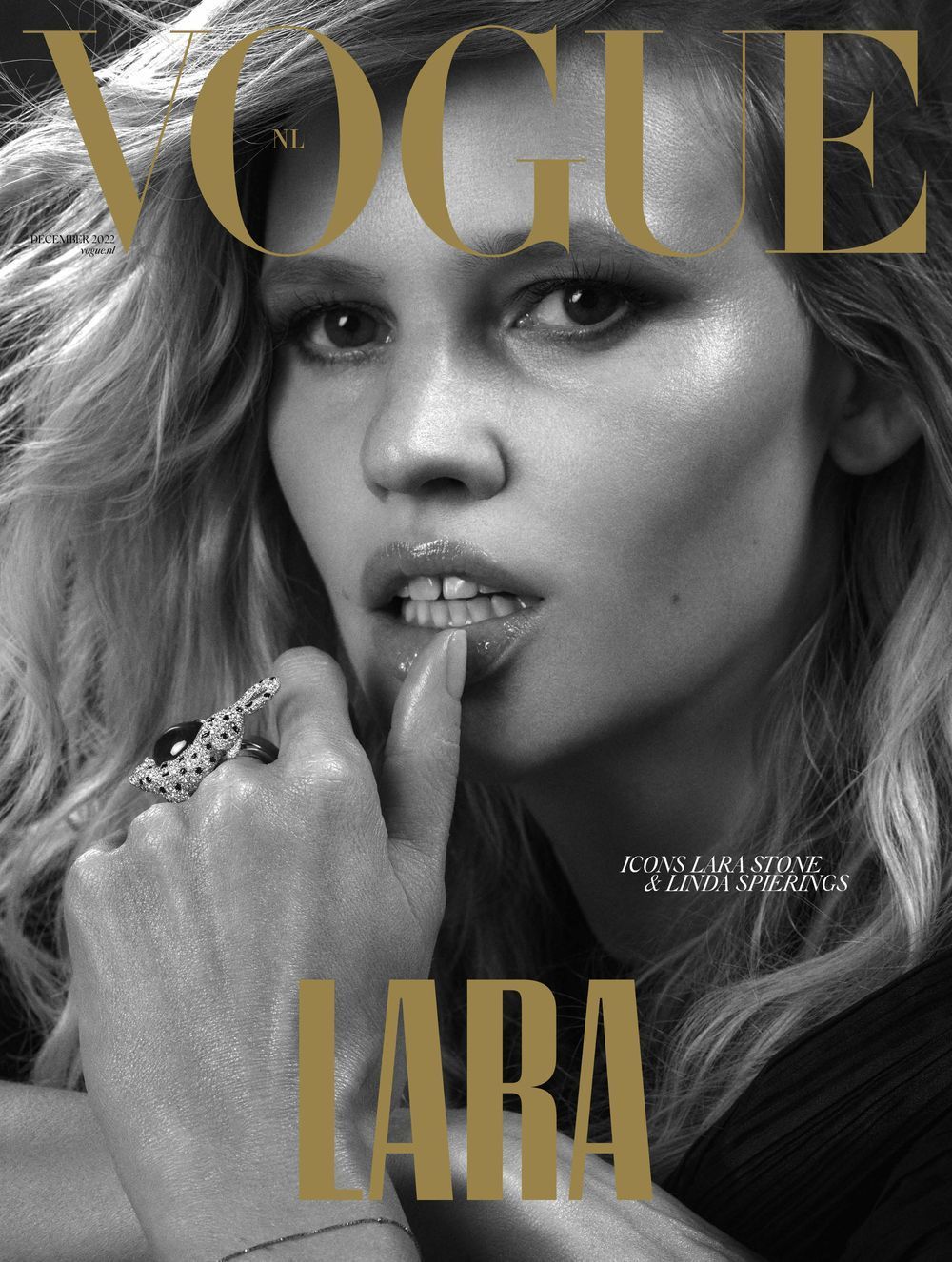 Vogue Magasin Nederlandene 2022-09 Lara Stone Originaludgave