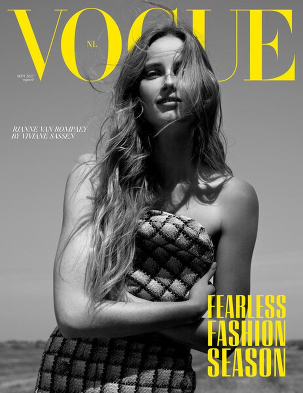 Vogue Magasin Nederlandene 2022-06 Rianne Van Rompaey Originaludgave