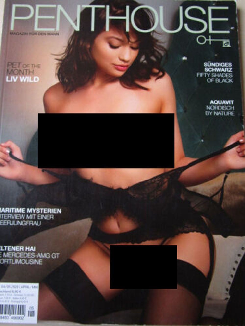 Penthouse Magazine Germany 2020-04 – +05 Liv Wild – Original Print Issue