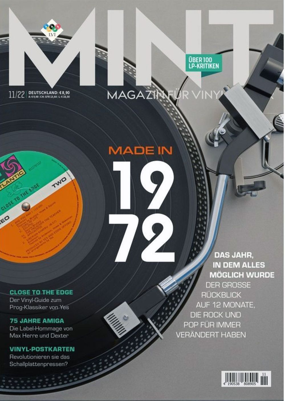 Mint Magazin Deutschland 2022 #56 Black Sabbath Lou Reed Yes
