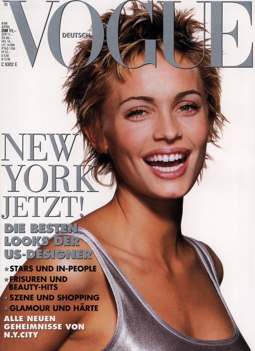 Vogue Magazin Deutschland 1994-04 Beri Smither