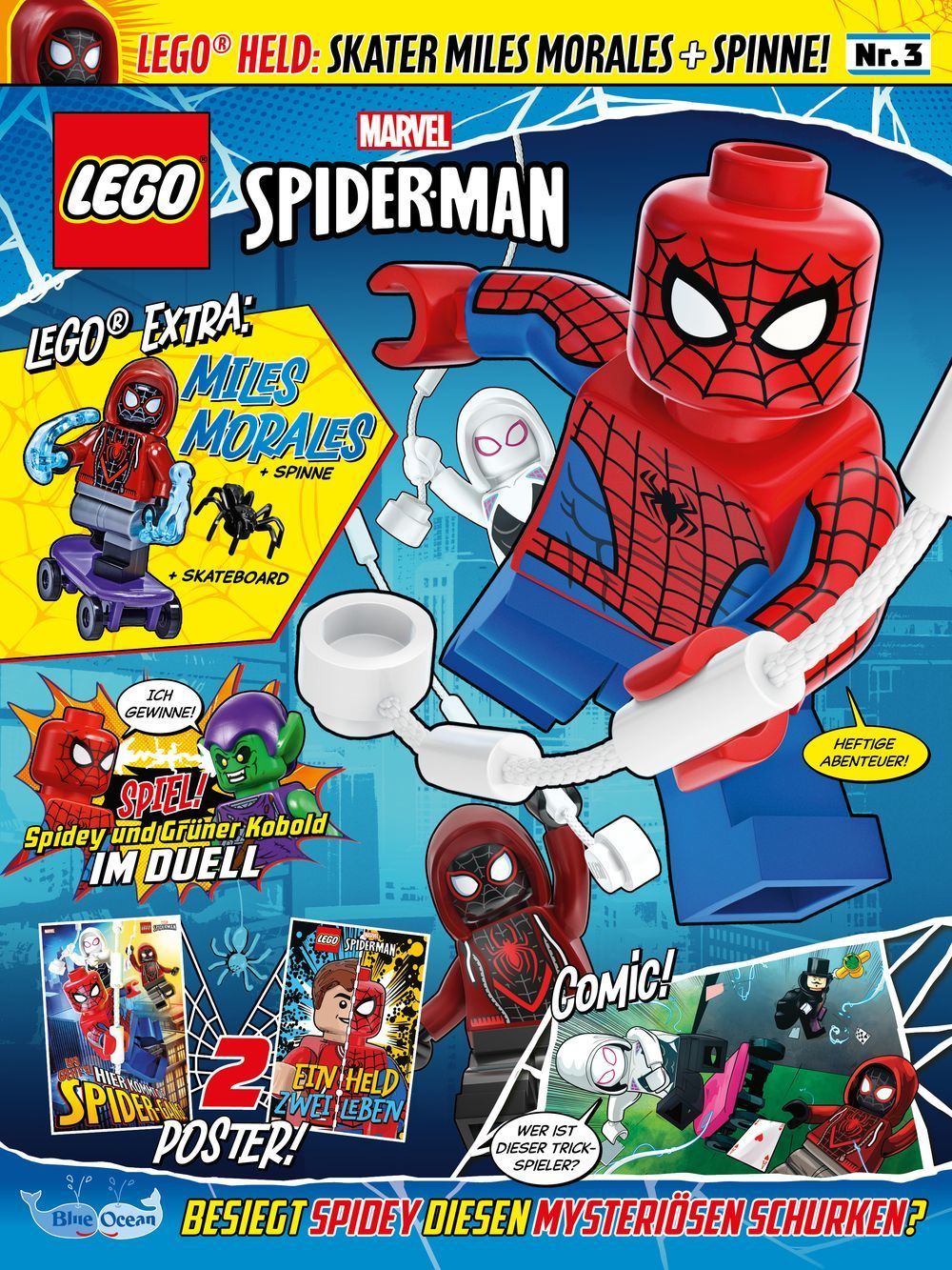 Lego Spider-Man Magazine Germany 2023 #3 Spider-Man Original Print Issue