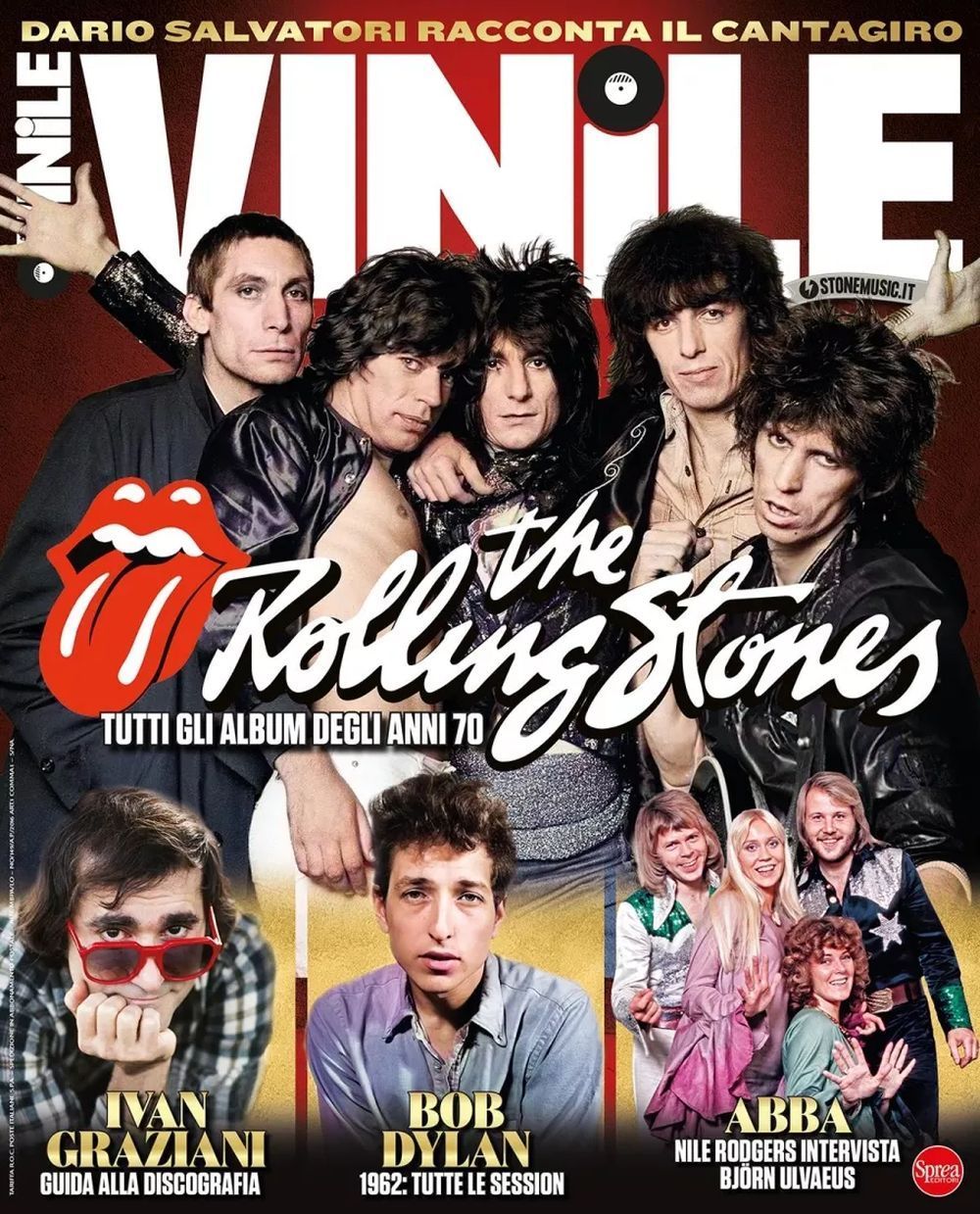 Vinile Tijdschrift Italië 2020 #33 The Rolling Stones Originele uitgave