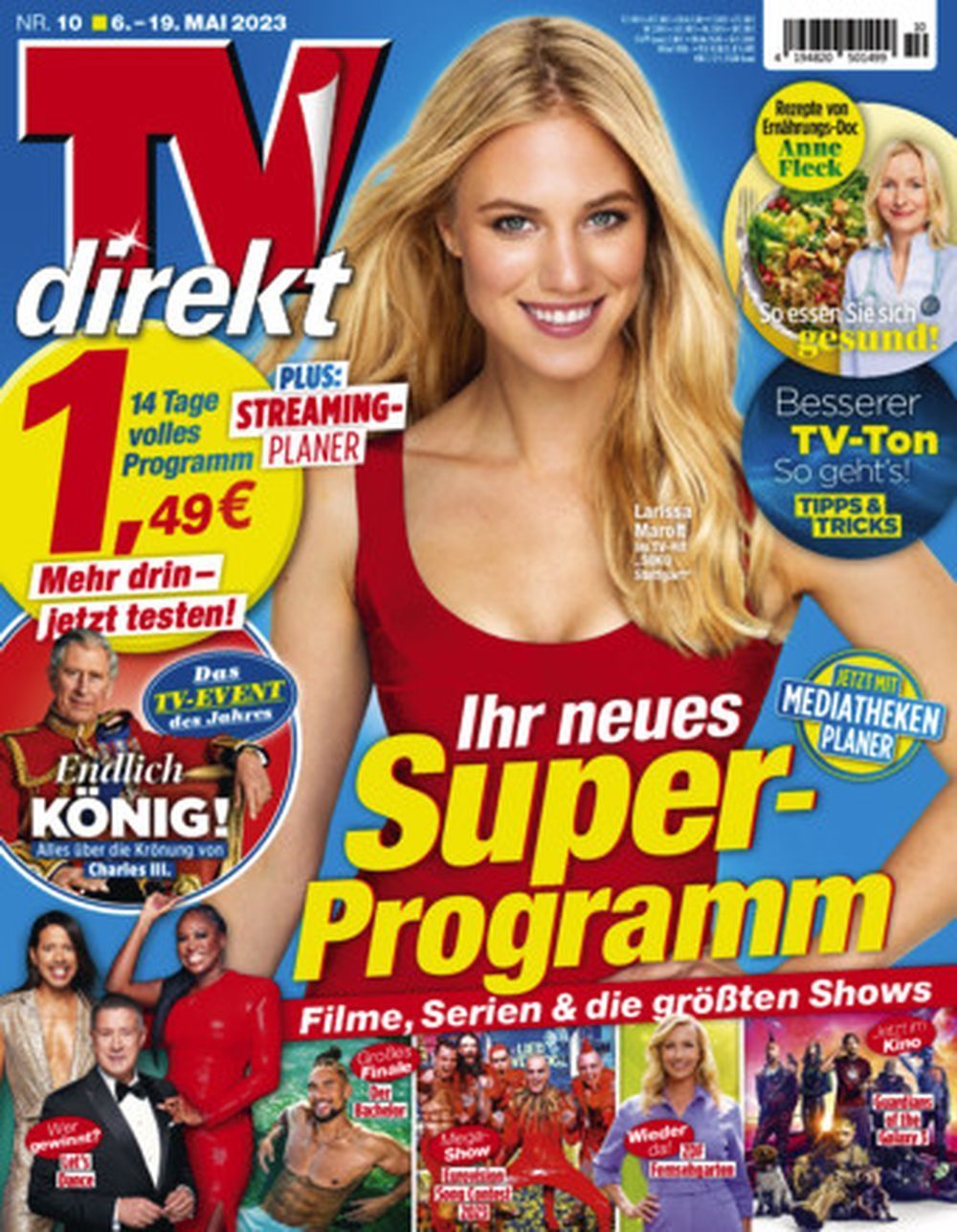 TV Direkt Magazin Deutschland 2023-10 Larissa Marolt King Charles
