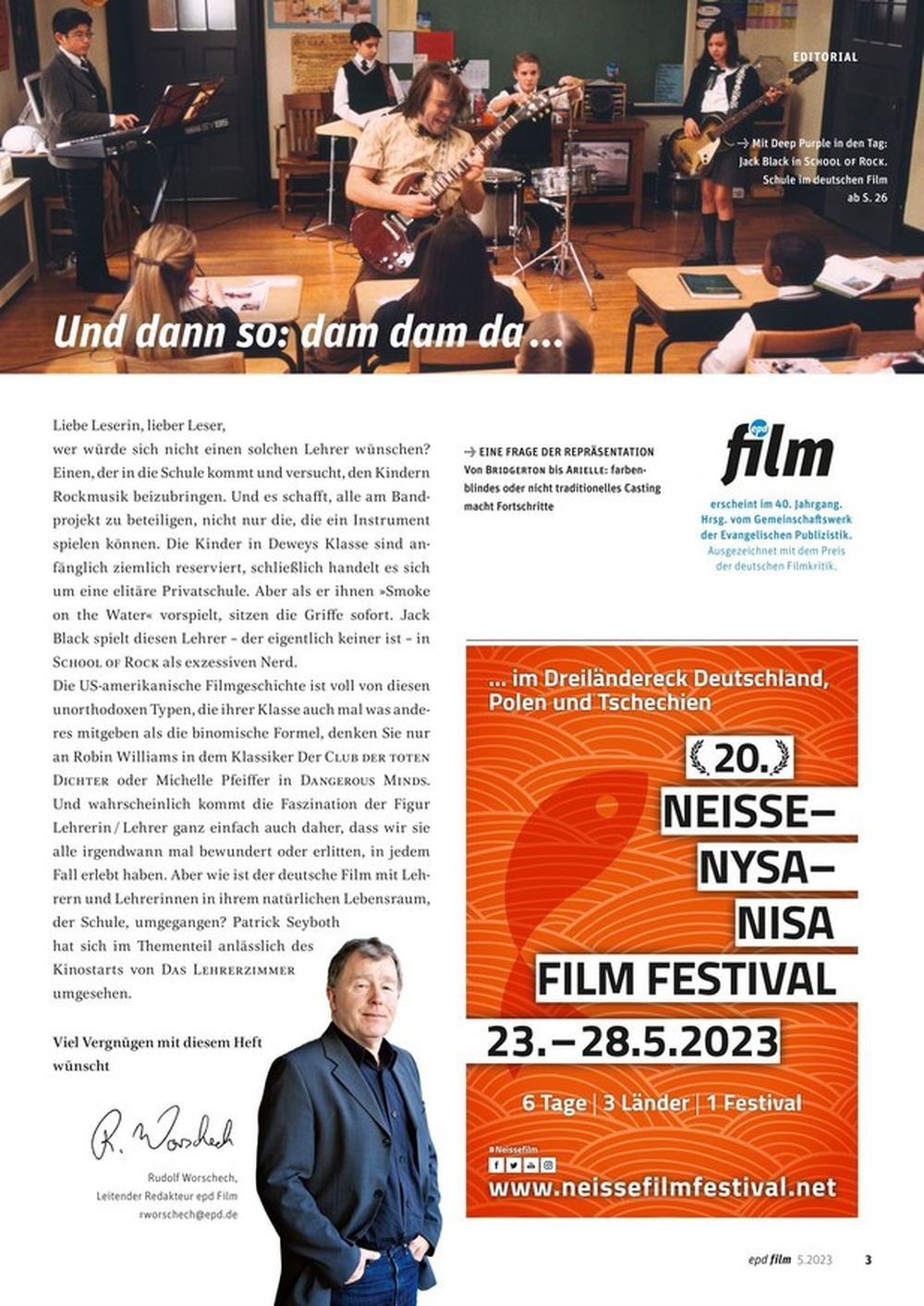 EPD Film Magazine Germany 2023-05 Nan Goldin Jack Black