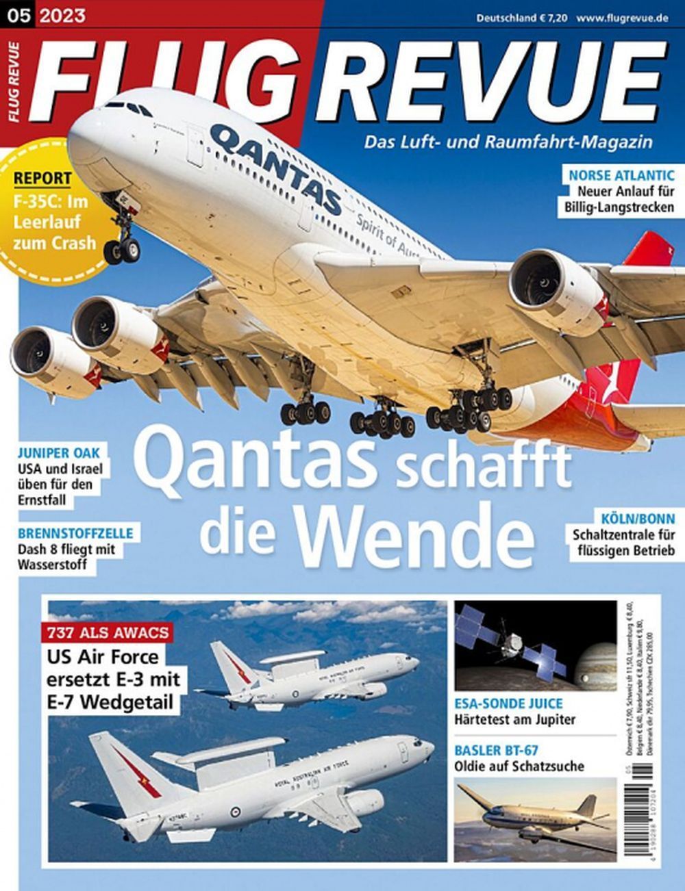 Flug Revue Tijdschrift Duitsland 2023-05 Originele uitgave