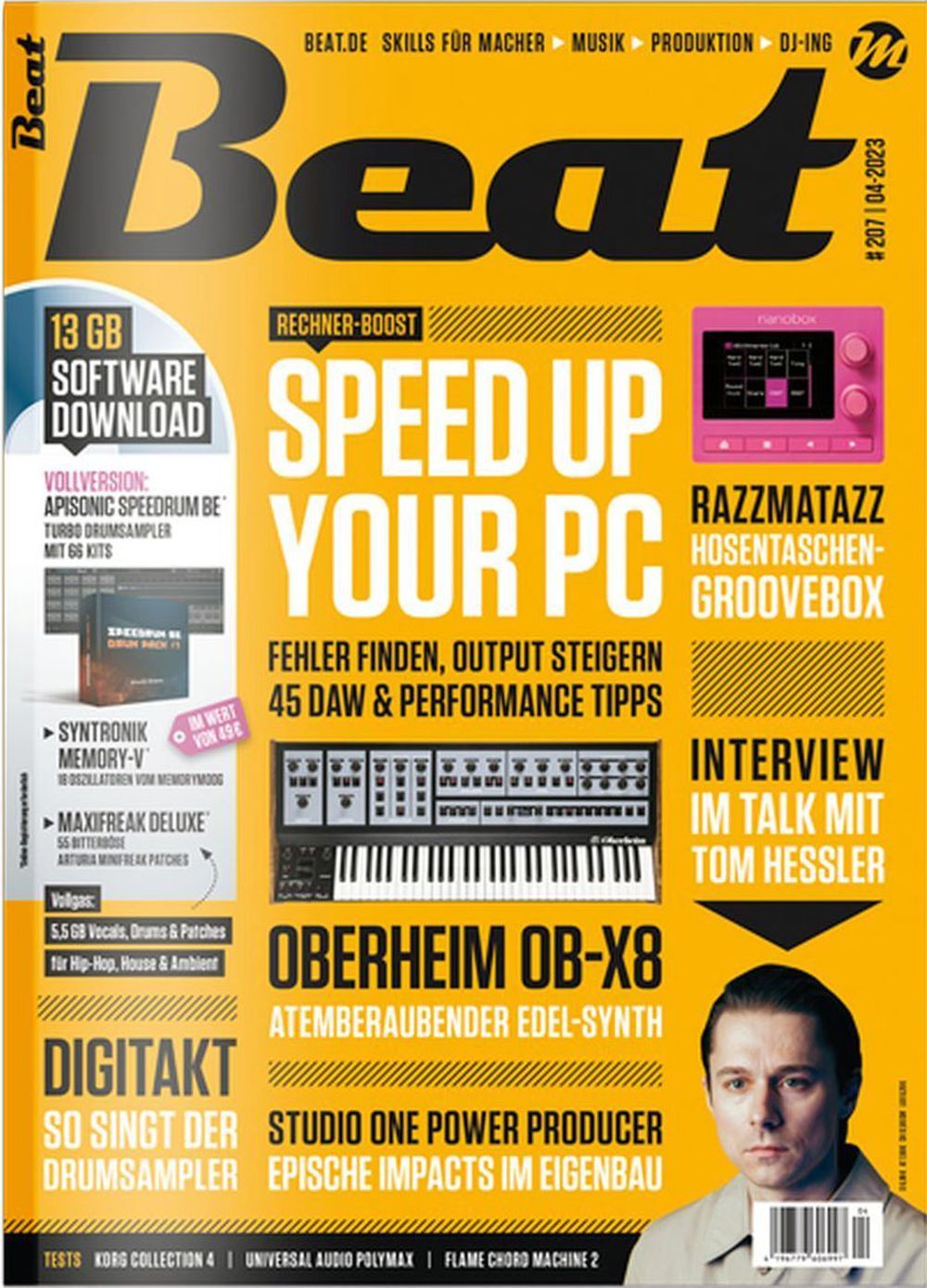 Beat Magazin Deutschland 2023-04 Tom Hessler Billie Eilish Lasse Winkler
