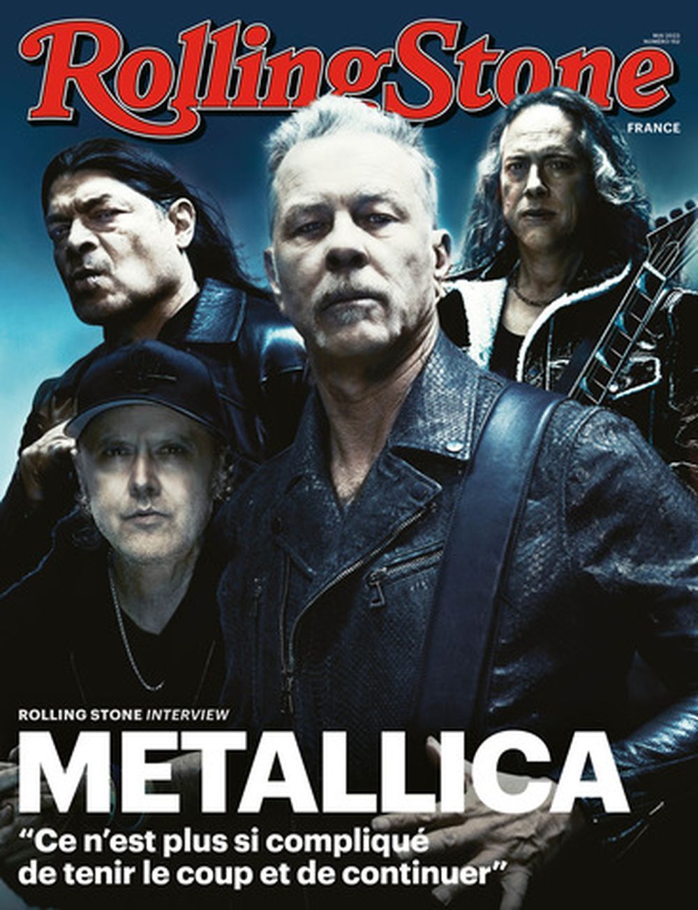 Rolling Stone Magazin Frankreich 2023 #152 Metallica Bruce Springsteen