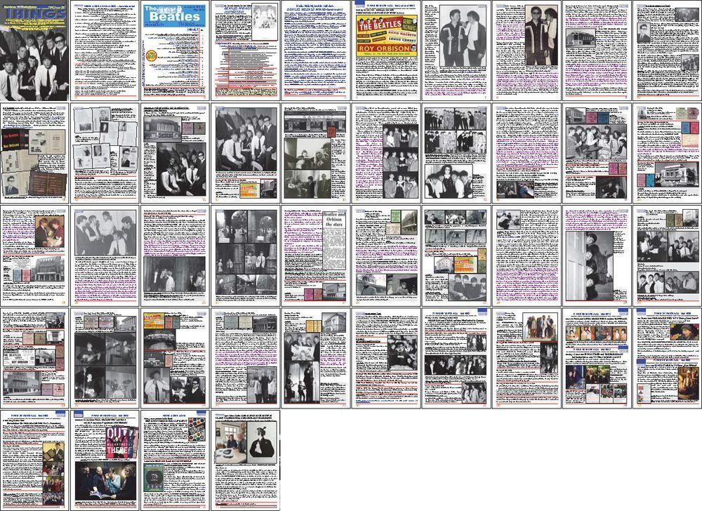 Things Tijdschrift Duitsland 2023 #380 The Beatles Fanzine Originele uitgave