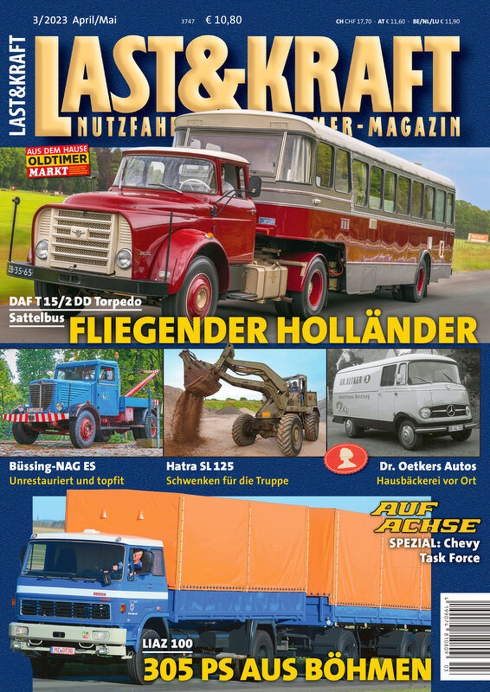 Last & Kraft Magazin Deutschland 2023-03 DAF Hatra Büssing