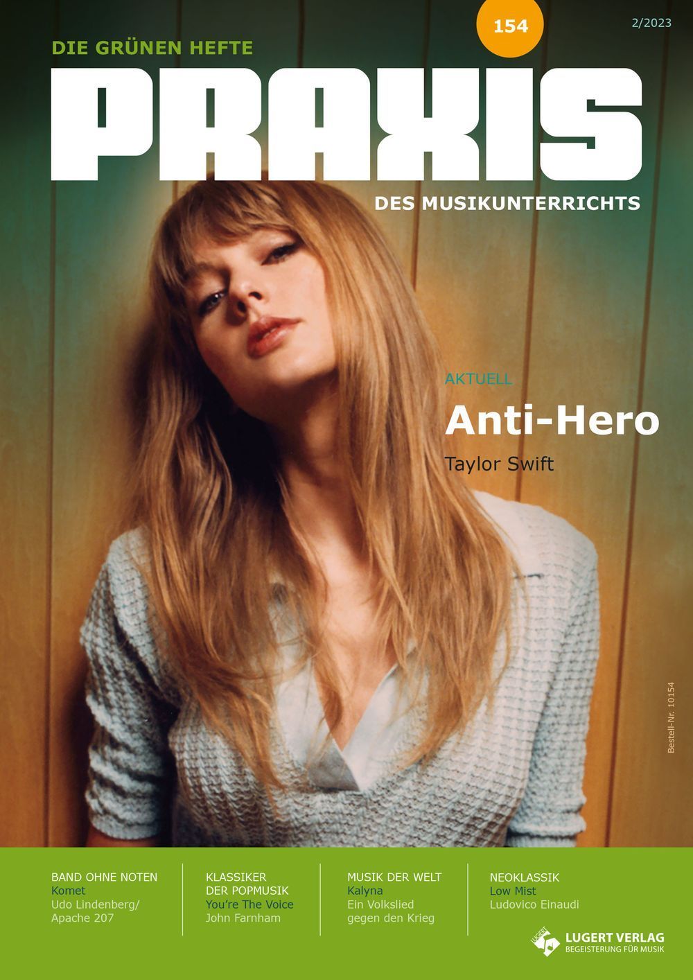 Praxis Des Musikunterrichts Magasin Tyskland 2023 #154 Taylor Swift Originaludgave