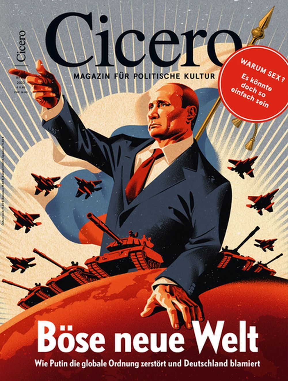 Cicero Magazin Deutschland 2022-04 Putin