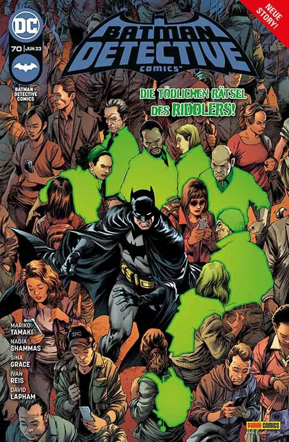 Batman Detective Comics Deutschland 2023 #70 David Lapham Ivan Reis