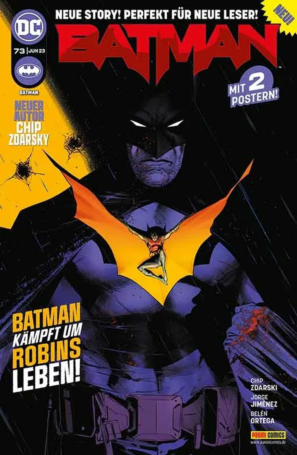 Batman Comic Tyskland 2023 #73 Jorge Jimenez Chip Zdarsky Originaludgave