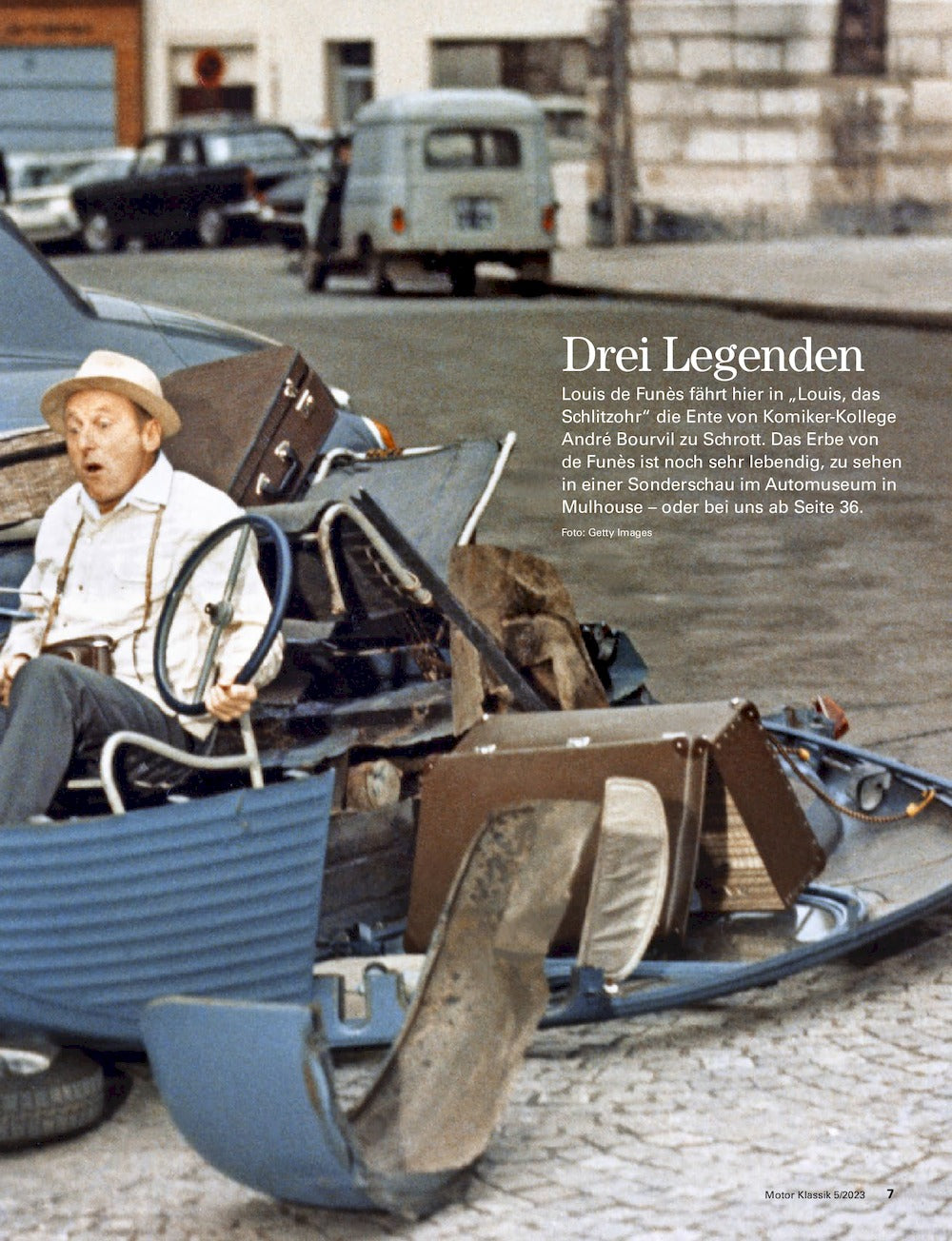 Motor Klassik Magazin Deutschland 2023-05 Louis De Funès