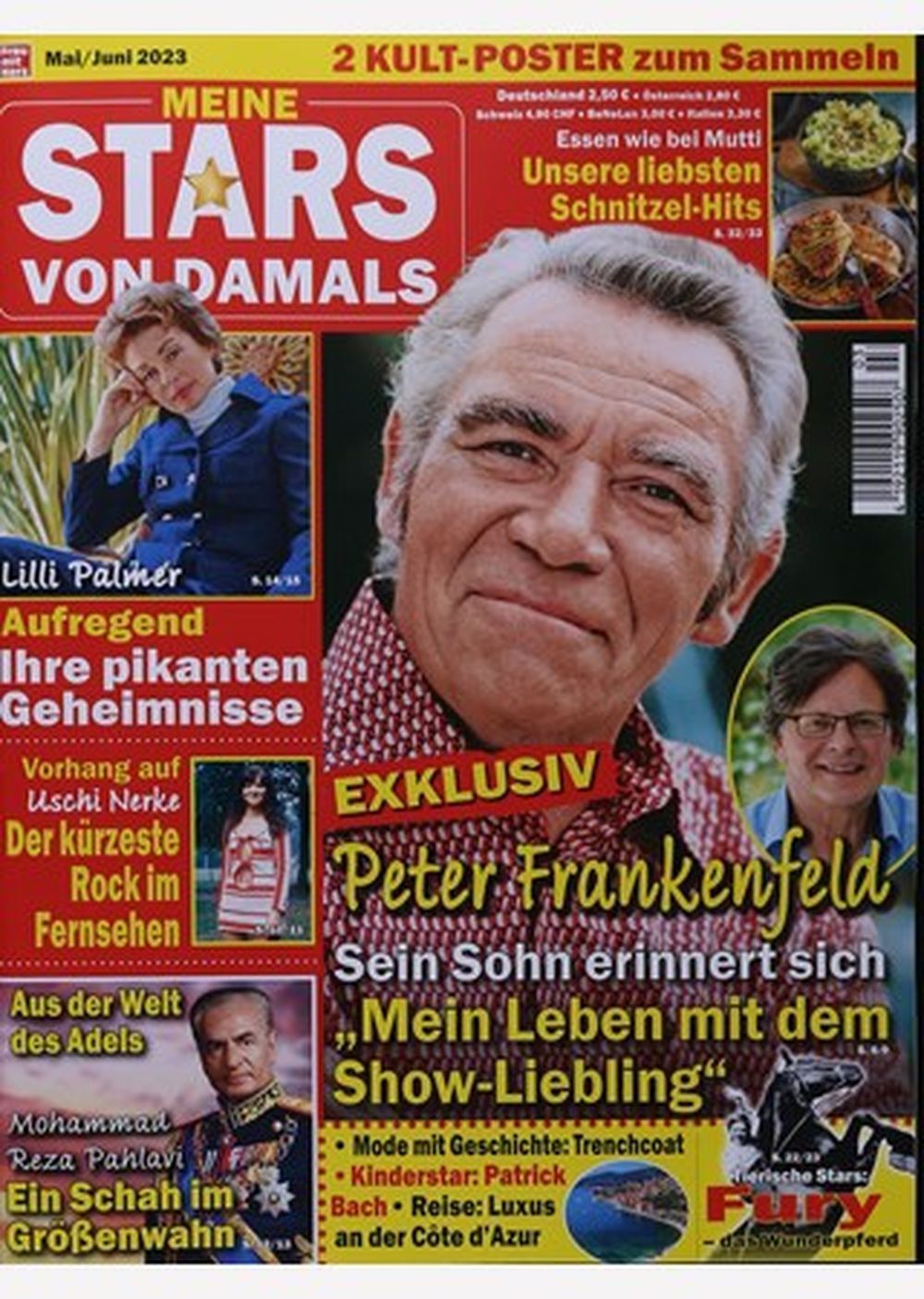 Meine Stars Von Damals Magazin Deutschland 2023-05+06 Reza Pahlavi Peter Frankenfeld