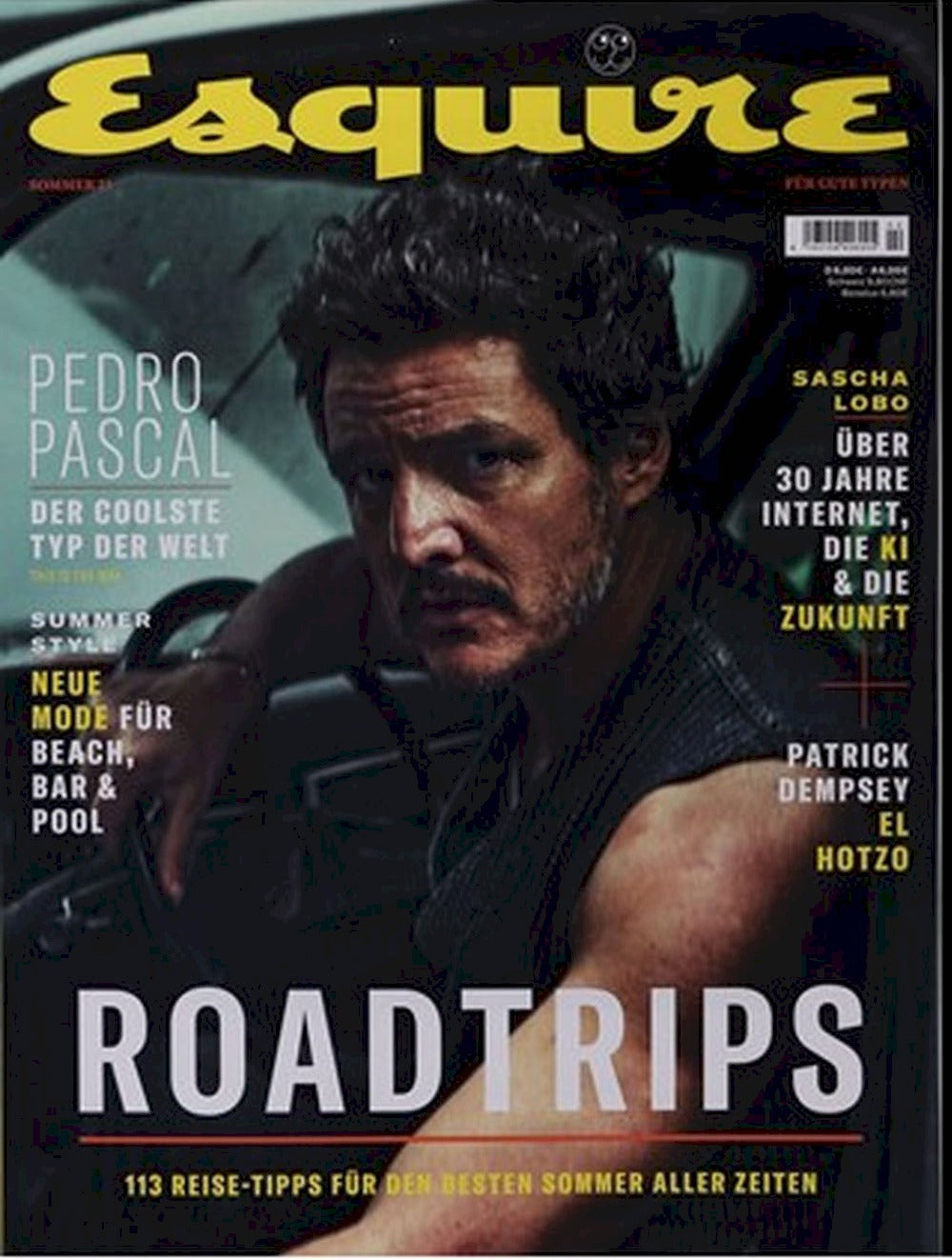 Esquire Magasin Tyskland 2023-02 Pedro Pascal Originaludgave