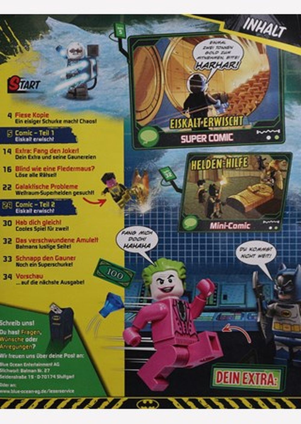 Lego Batman Tijdschrift Duitsland 2023 #27 Originele uitgave + Cadeau