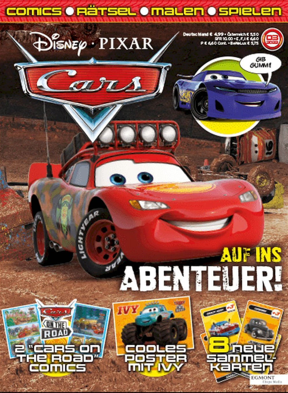Disney Cars Tijdschrift Duitsland 2023-03 Originele uitgave + Cadeau