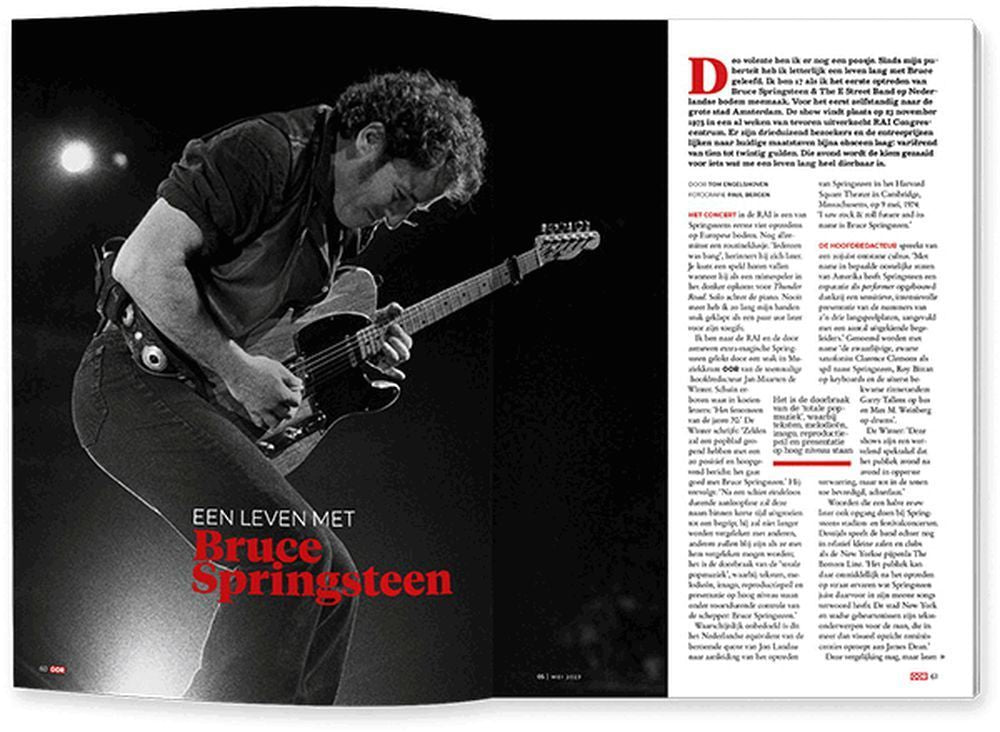OOR Magazin Niederlande 2023-05 Peter Gabriel Bruce Springsteen Blur