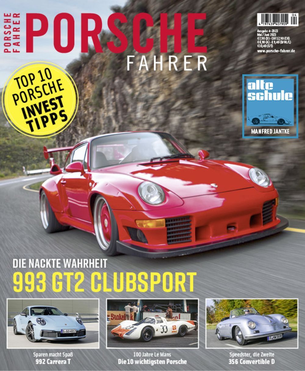 Porsche Fahrer Magazin Deutschland 2023-04 Porsche 356 Convertible Le Mans