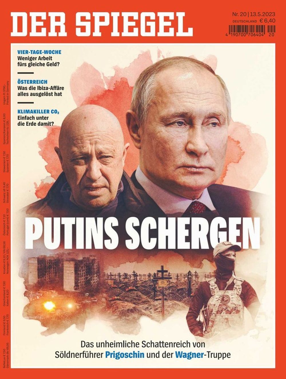 Der Spiegel Magazin Deutschland 2023-10 Putin Prigoschin Wagner