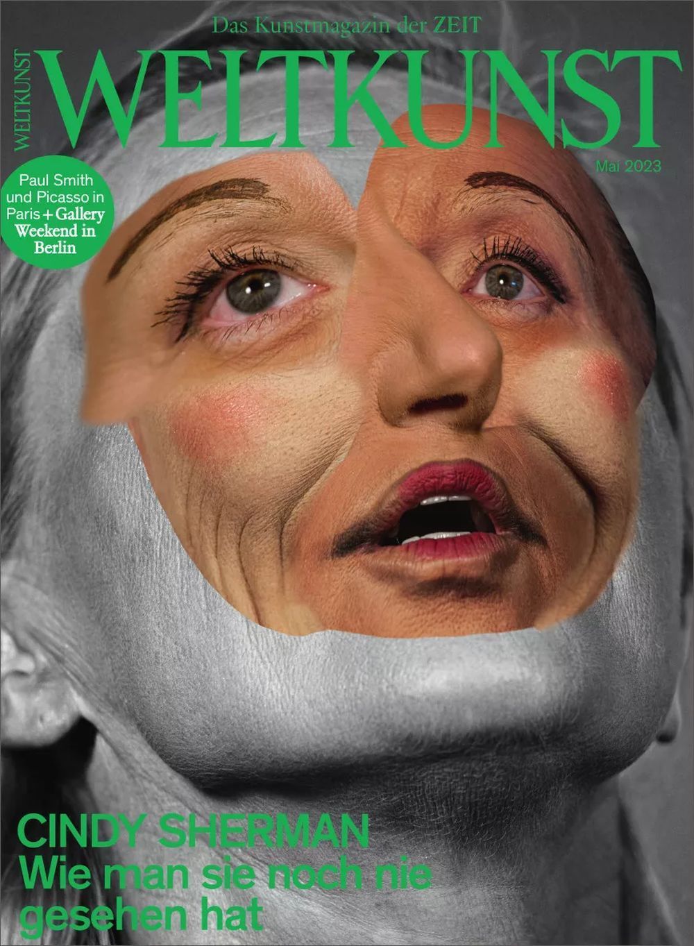 Weltkunst Magasin Tyskland 2023 #212 Cindy Sherman Originalutgåva