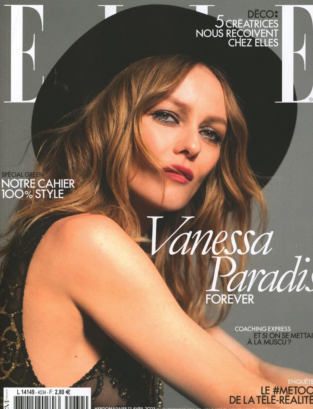 Elle Tijdschrift Frankrijk 2023 #4034 Vanessa Chantal Paradis Originele uitgave