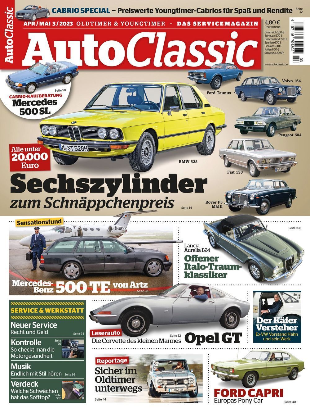 Auto Classic Revista Alemania 2023-03 Edición original