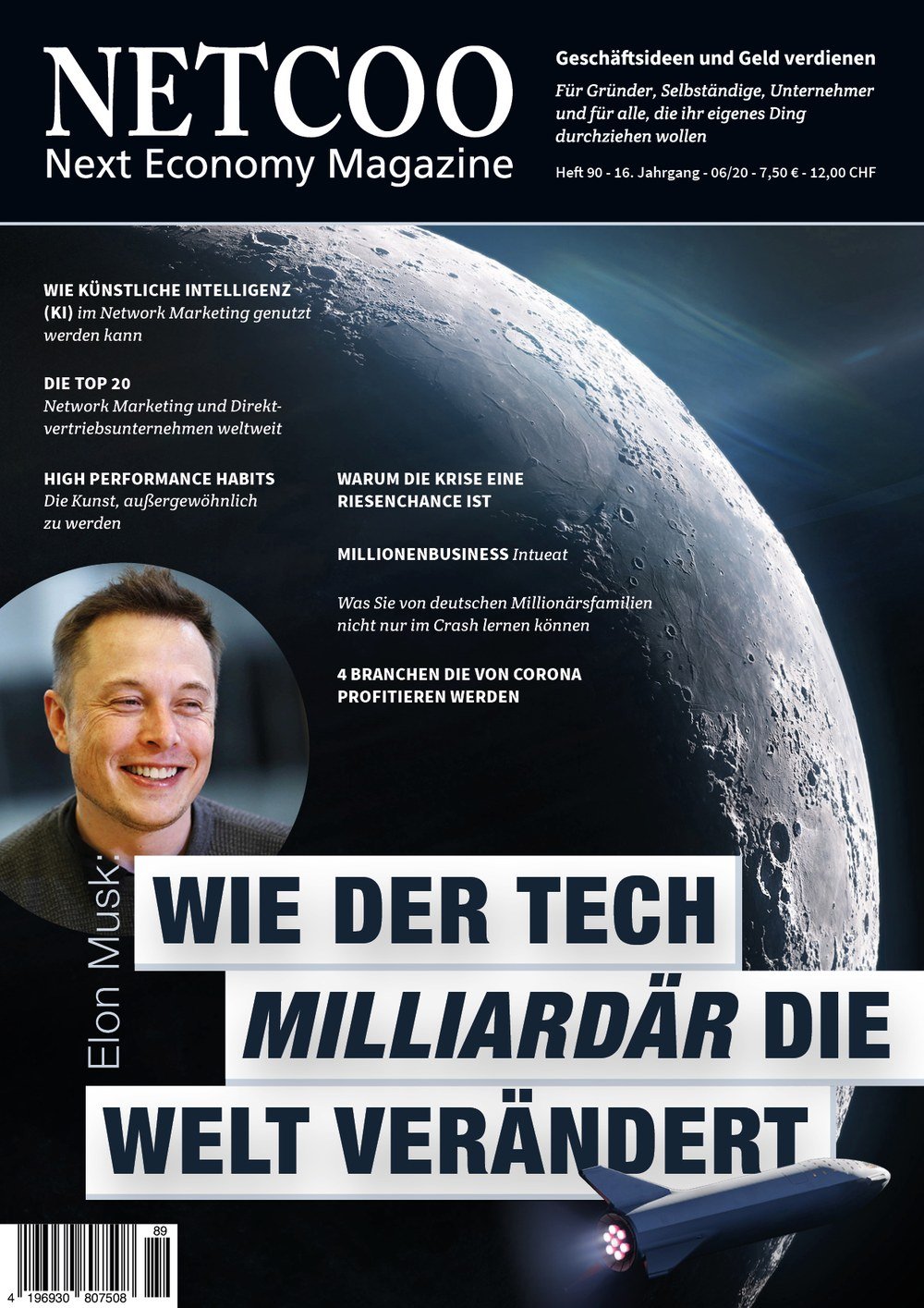 Netcoo Magazin Deutschland 2020-06 Elon Musk