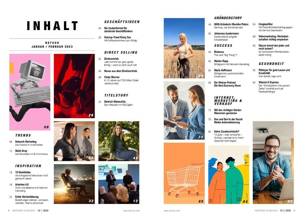 Netcoo Tijdschrift Duitsland 2021 Dietrich Mateschitz Originele uitgave